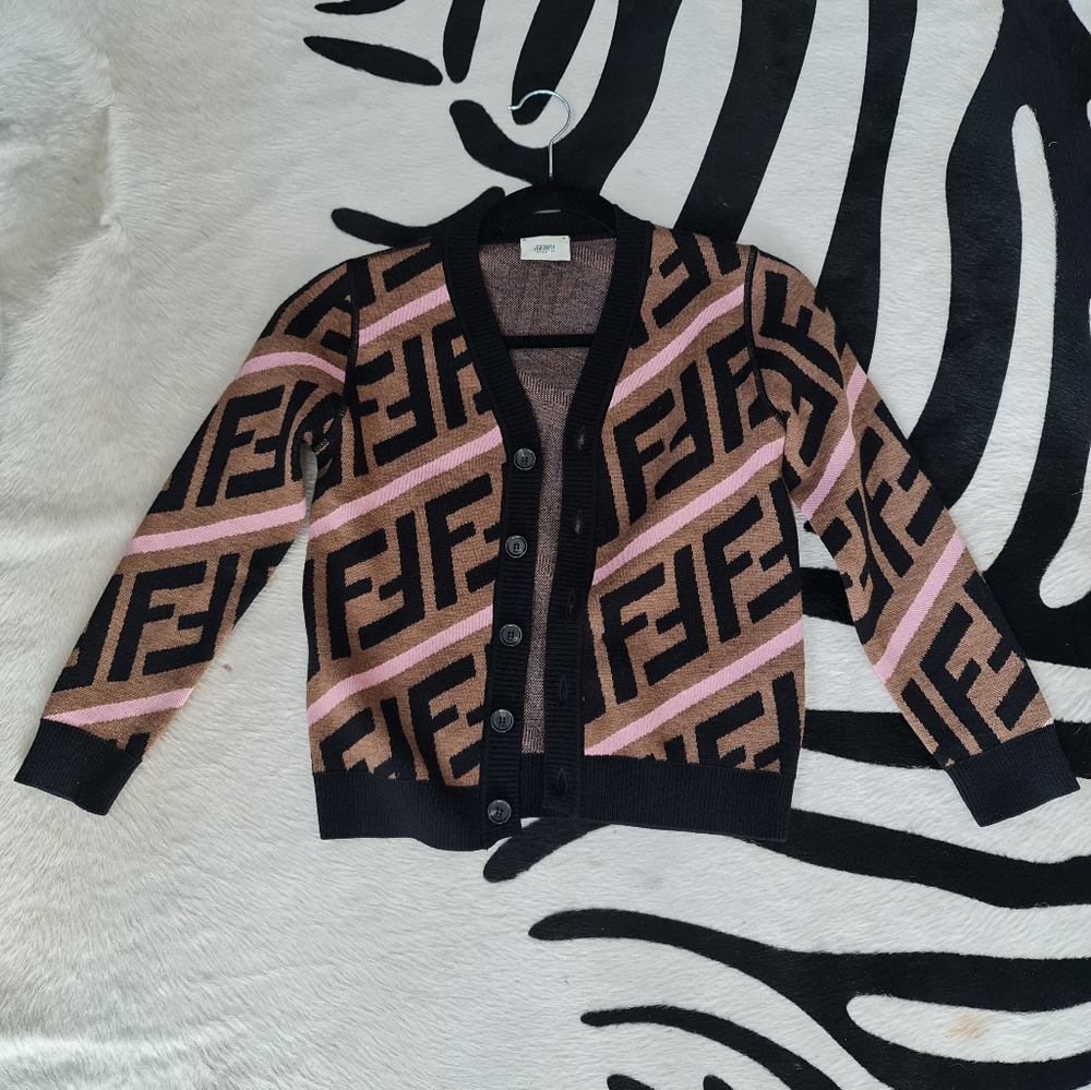 fendi ff reloaded sweater pink